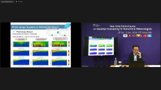 2020 International Training Course on Weather Forecasting for Operational Meteorologist